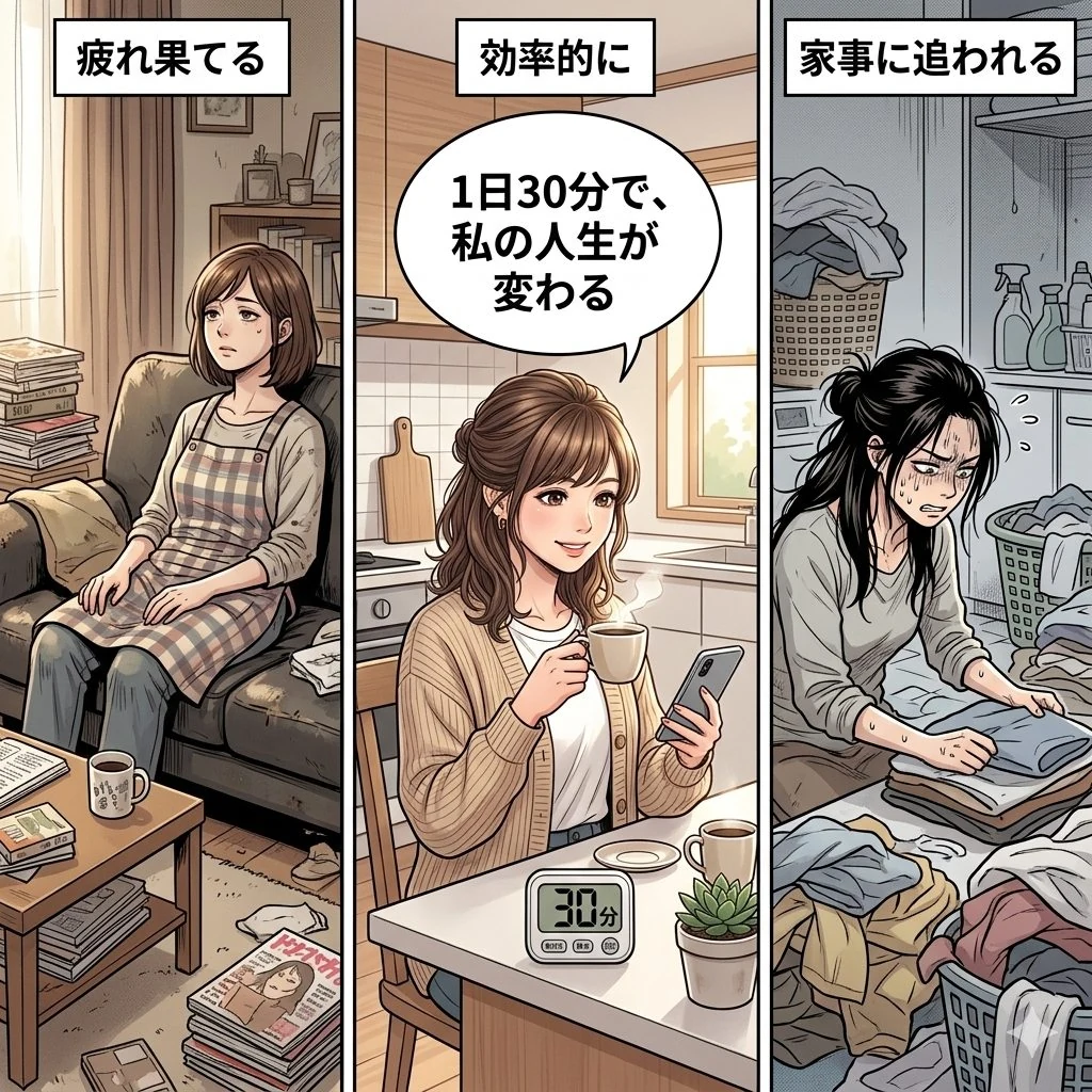 新規コマB: 1日30分で私の人生が変わる